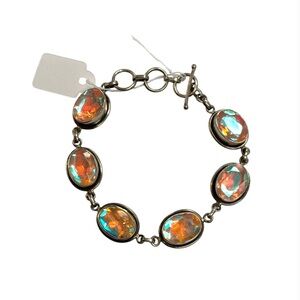 Elegant Opal Bracelet 925